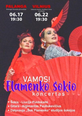 Flamenko šokio koncertas
