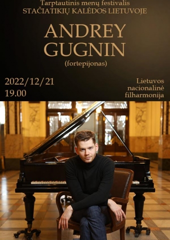 Pianisto Andrey Gugnin koncertas Lietuvos nacionalinėje filh